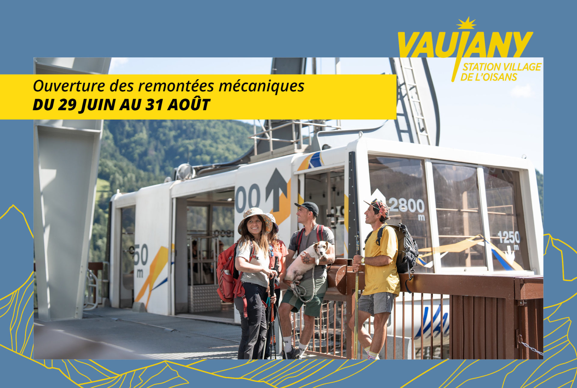 Opening of the mountain biking/hiking area - summer 2024 - Vaujany ...